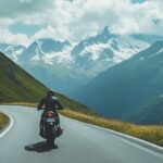 road trip moto les Alpes