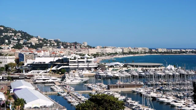 port de la ville de cannes, festival, cinéma