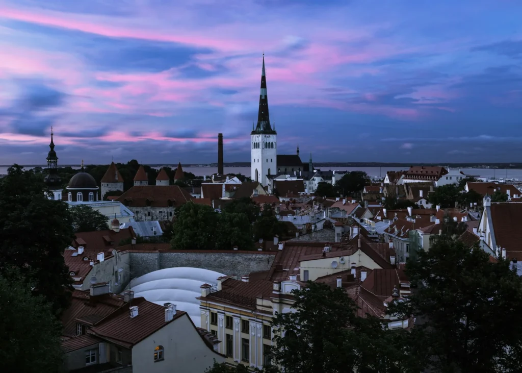 Capitale, d'Europe, Tallinn, Estonie